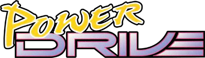 Power Drive logo for Sega Mega Drive